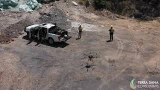 Terra Sana Consultants, Surface Water Sampling Drone.