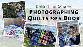 Behind the Scenes of Photographing Quilts for our Graphic Jam Book Behind the Scenes of Photographing Quilts for our Graphic Jam Book