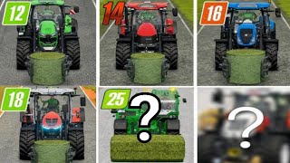 Farming simulator|Fs12 vs Fs14 vs Fs16 vs Fs18 vs Fs25? vs Fs?|Making round grass bales|gameplay|