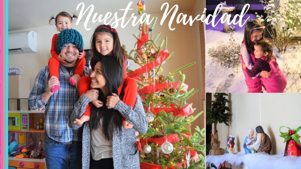 UNA BLANCA NAVIDAD || Noche buena en casa de mi suegra