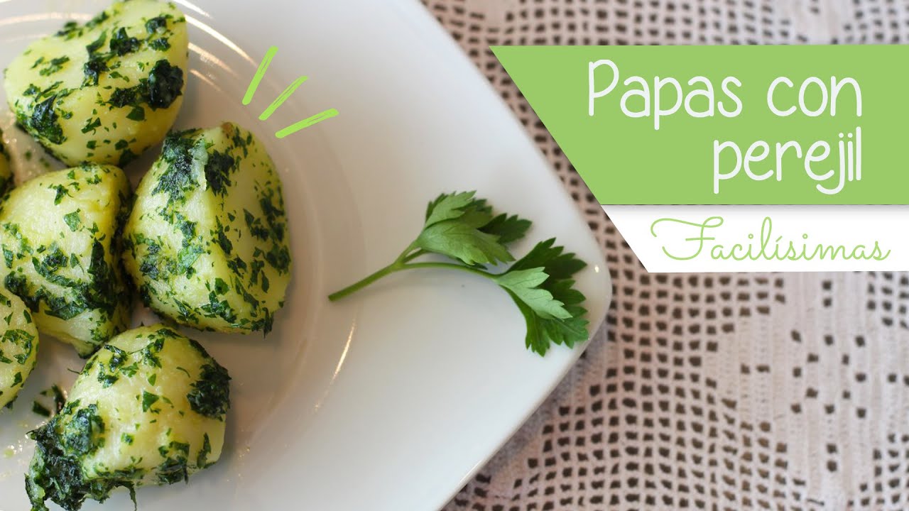 Recetas Navideñas: Papas con perejil