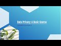 PRIDE Course 3 - Lecture 3C: Data Privacy