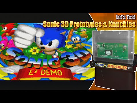 Sonic 3D Prototypes & Knuckles - Not a blast...
