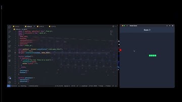 ASMR Programming - Relax Coding a Snake Game - No Talking