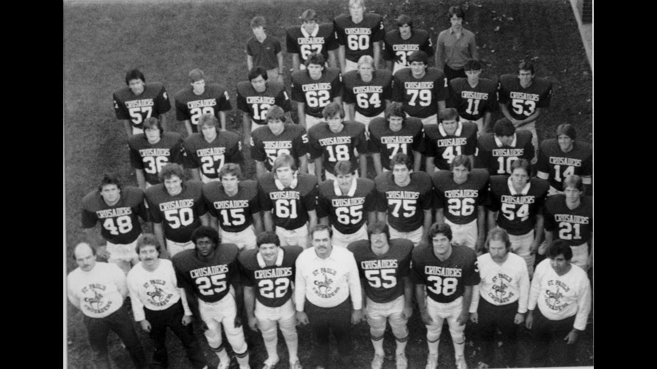 St. Paul's Crusaders vs. Churchill Bulldogs Semi Final Game, Canadian High School Football 1983