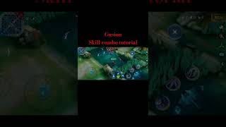 Gusion skill combo tutorial#mlbb #gusiontutorial #shorts