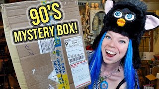 90's MYSTERY TIME CAPSULE! - Unboxing A SUBSCRIBER-MADE BOX!