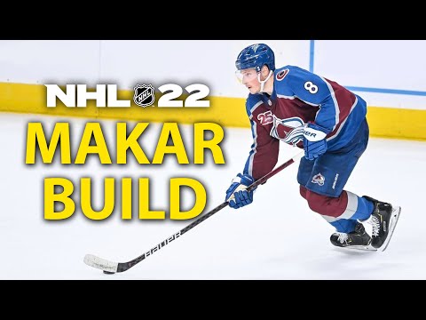MAKAR BUILD IN NHL 22 WORLD OF CHEL | BEST PUCK MOVING DEFENSEMAN BUILD EASHL