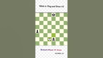 Bishop+pawnVsKing #chessendgame #chess #chesscom #chesspuzzle #chesstactics #chessstrategy #shorts