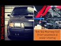 How To Install Caster / Camber Plates & Suspension & Power Steering Work '84-'86 Fox Mustang SVO