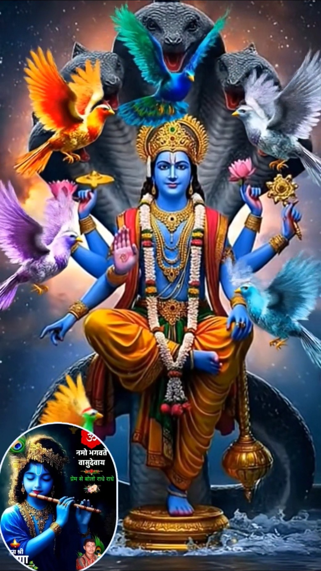 👏भगवान विष्णु की अद्भुत लीला😇 - ShareChat