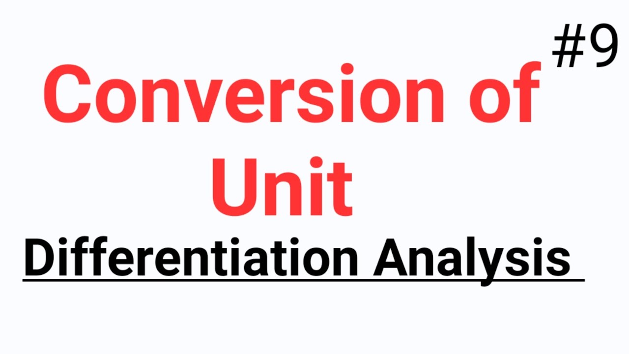 Neet | Jee Mains | Class 11| #9 | Unit Conversion | Unit and Measurement| SV Sir |  Nucleus Shailesh