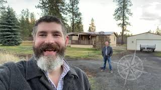 SOLD! $325k Home with 5  Acres for Sale Near Spokane WA (509) 893-2001
