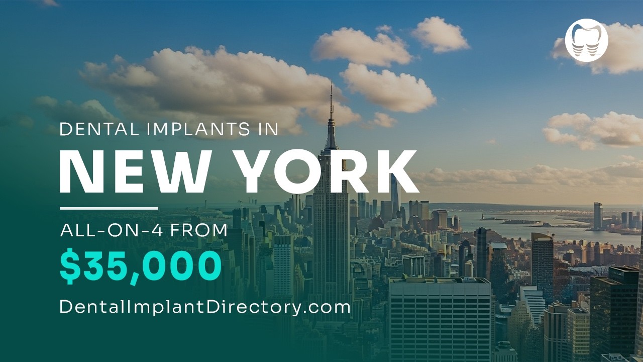 Dental Implants in New York, NY: Real Costs & All-on-4 Prices