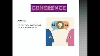 Coherence- Meaning, Synonyms, Antonyms with Examples