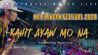 Kahit Ayaw Mo Na | This Band - Sweetnotes Live @ Gensan