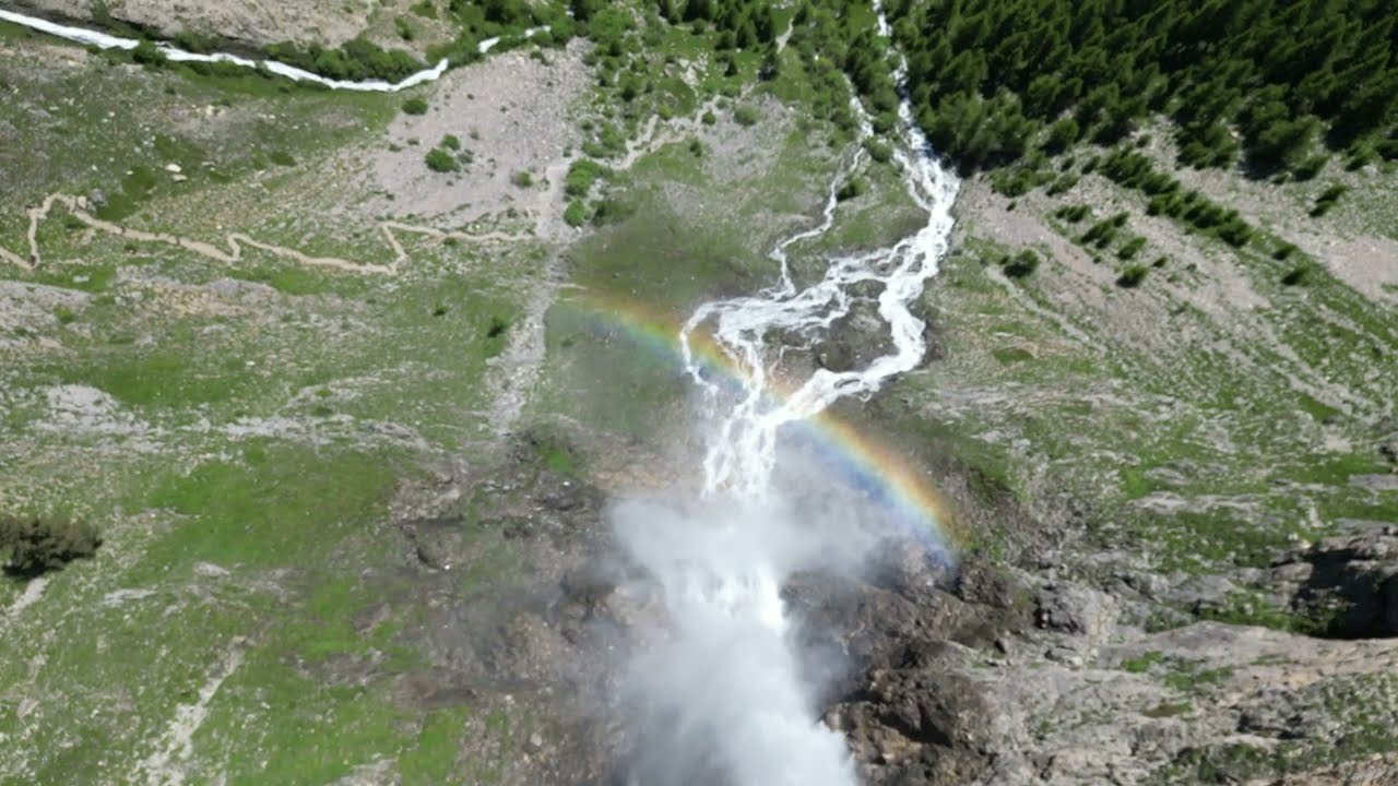 Cascate di Stroppia, Val Maira, Piemonte | 4K