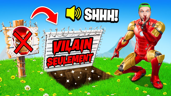 Je me suis INFILTRÉ dans un Serveur Reservés aux SUPER-VILAINS !
