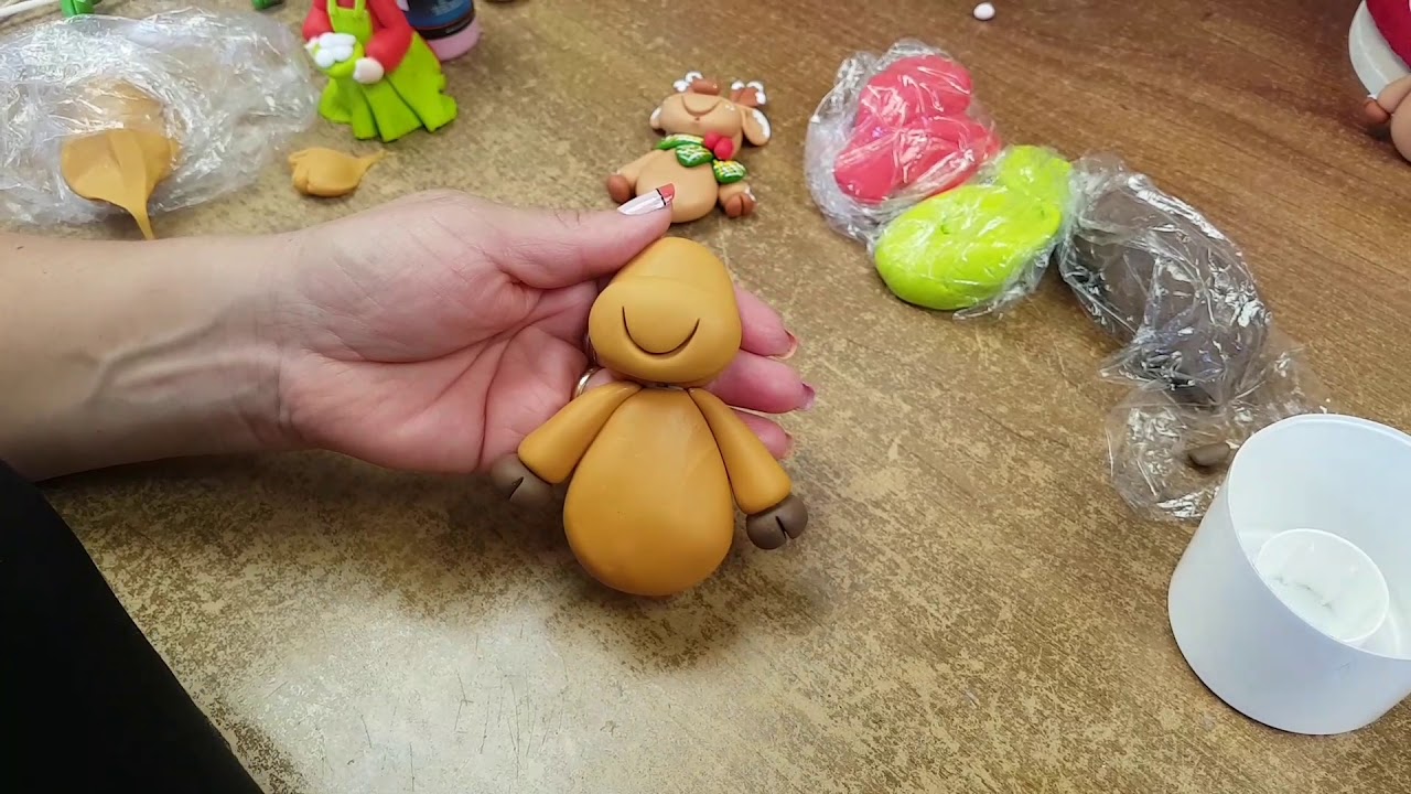 Reno Navideño en porcelanicron parte 1