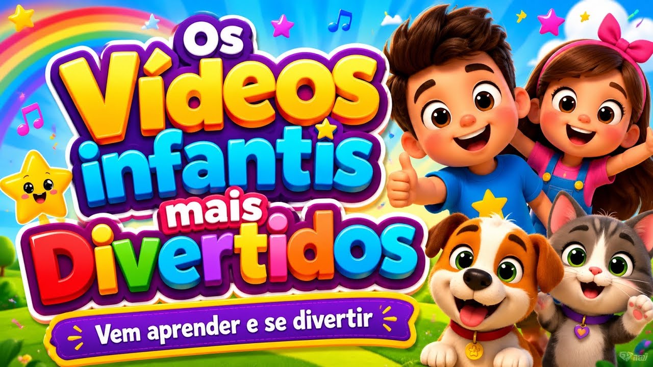 Os vídeos infantis mais Divertidos [Música, canal infantil] Desenho ...