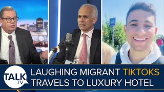 Laughing Migrant TikToks His Travels To 