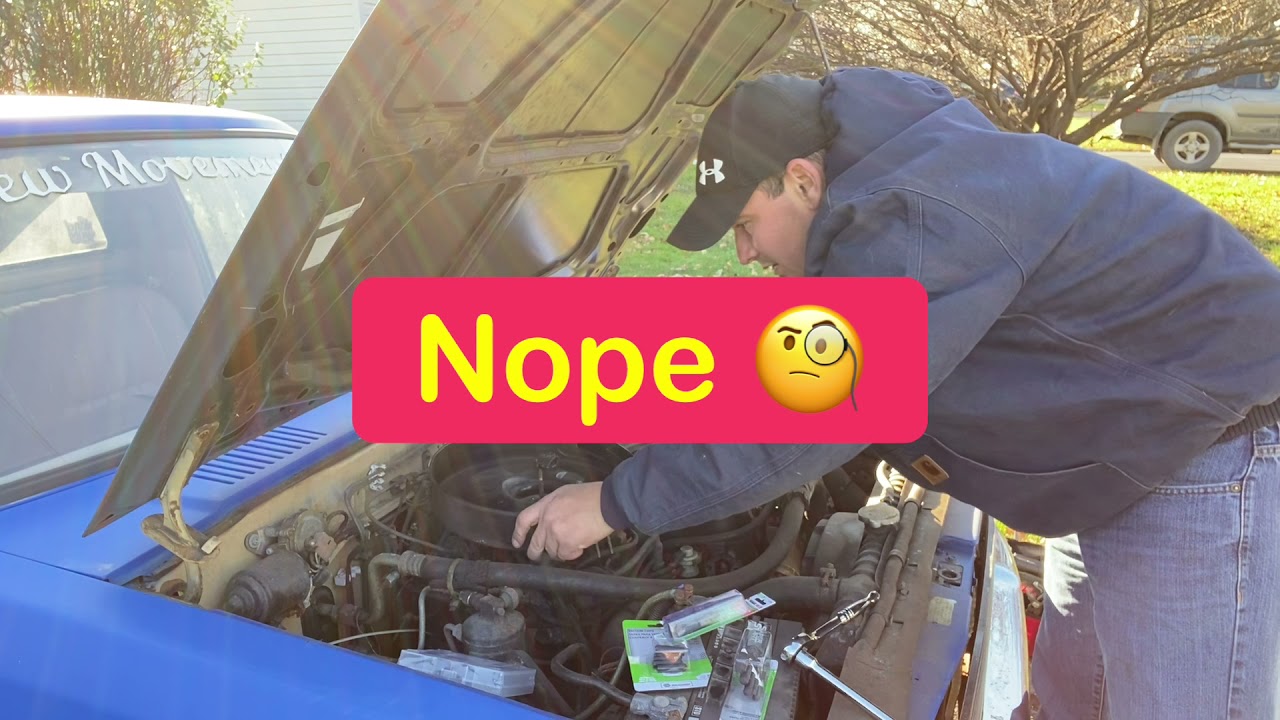 Vacuum delete on my  85 Nissan 720 the Throbak .