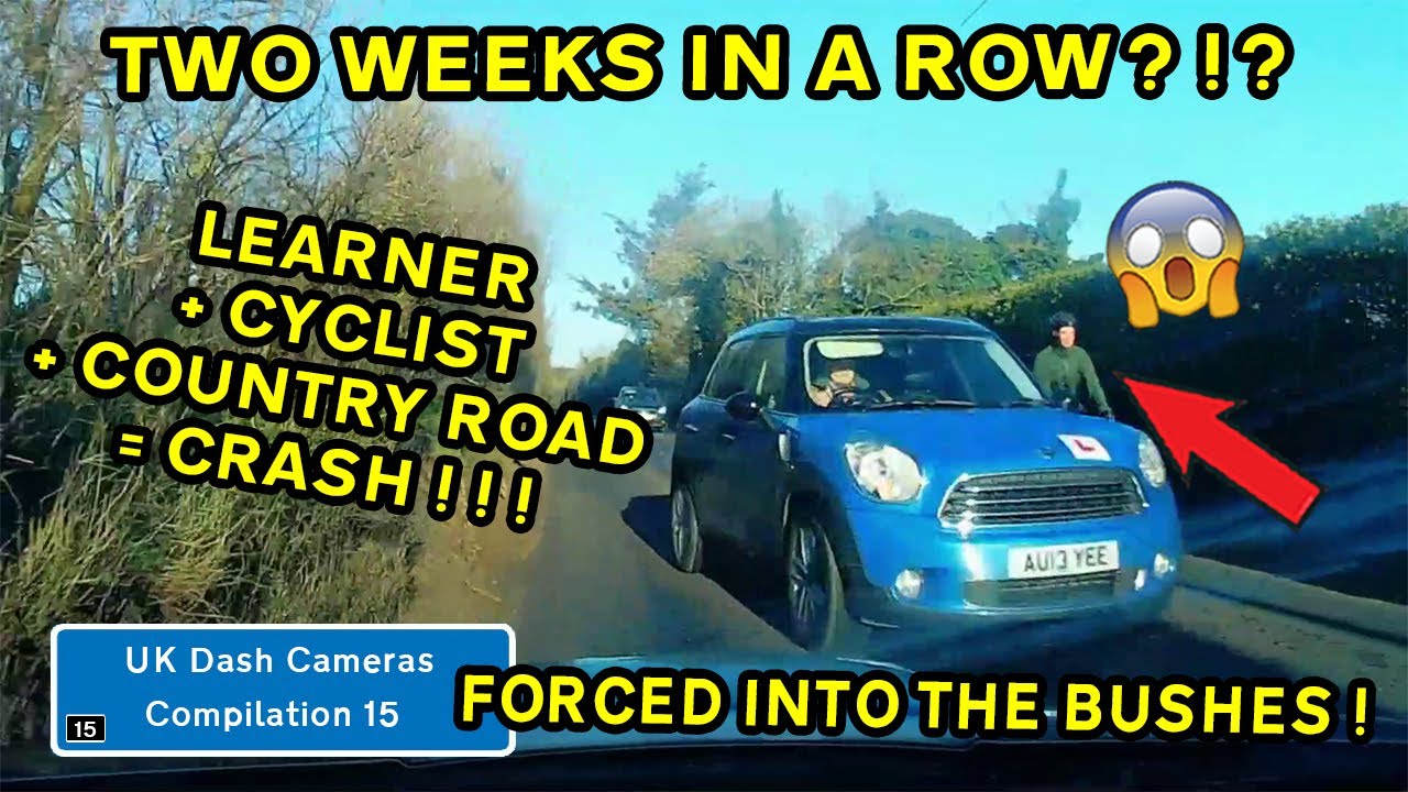 UK Dash Cameras Compilation 15 2023 Bad Drivers, Crashes & Close