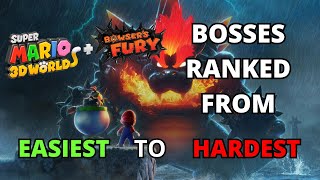 Super Mario 3D World + Bowser’s Fury Bosses Ranked From Easiest to Hardest