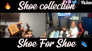 Shoe Collection Wars With My Homie🔥( He called Me out Shoe For Shoe👟 )