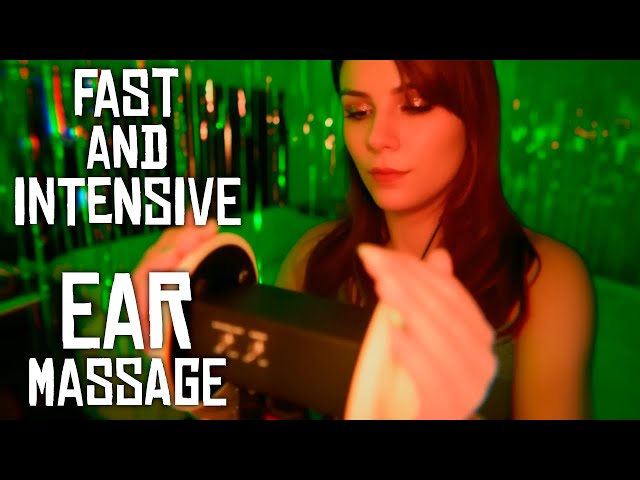 ASMR Fast and Intensive Ear Massage 💎 No Talking, Intense, 3Dio