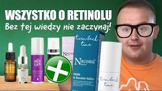 ODMŁADZANIE SKÓRY NA NOC - RETINOIDY, NAD+ I NMN!