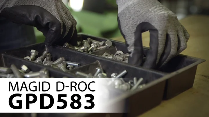 Magid® D-ROC® GPD583 ANSI Cut Level 3 Work Gloves