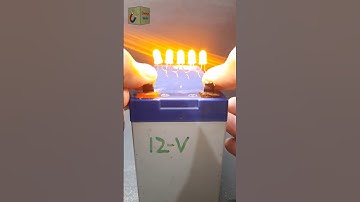 What will Happened when we Connect LEDs in Series | LEDs in Series #shorts