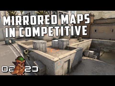 Competitive CS:GO but Mirrored Maps
