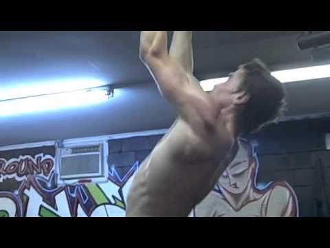 GetWrestlingStre...  - Beam Pull Ups & Cliff hangers