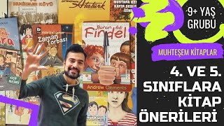 4. VE 5. SINIFLARA HARİKA KİTAP ÖNERİLERİ.