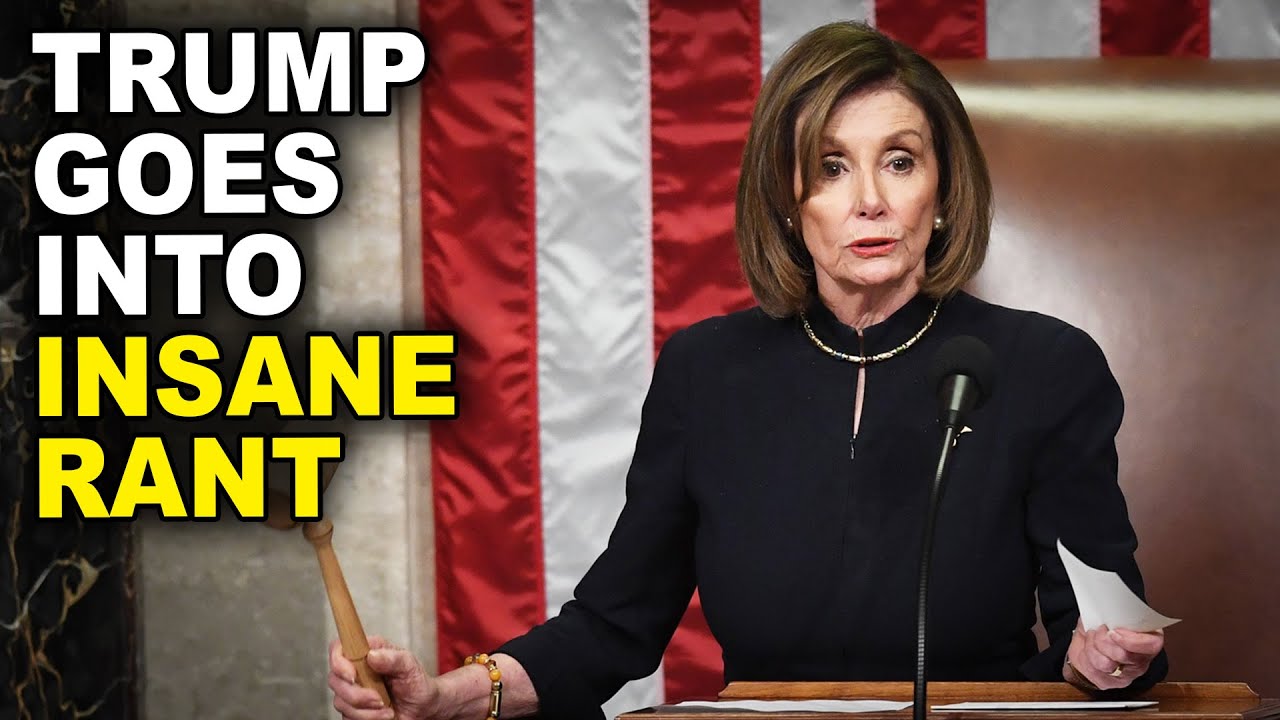 Pelosi Triggers Trump Into Unhinged Tirade
