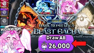 5X CHANCE UP for a Beast?! 260 Pulls on the New Dark Supremacy Gacha!
