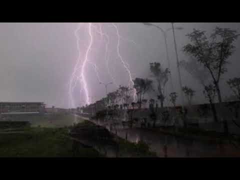 Video the sound of falling rain and thunder#tiếng mưa dông... - youtube