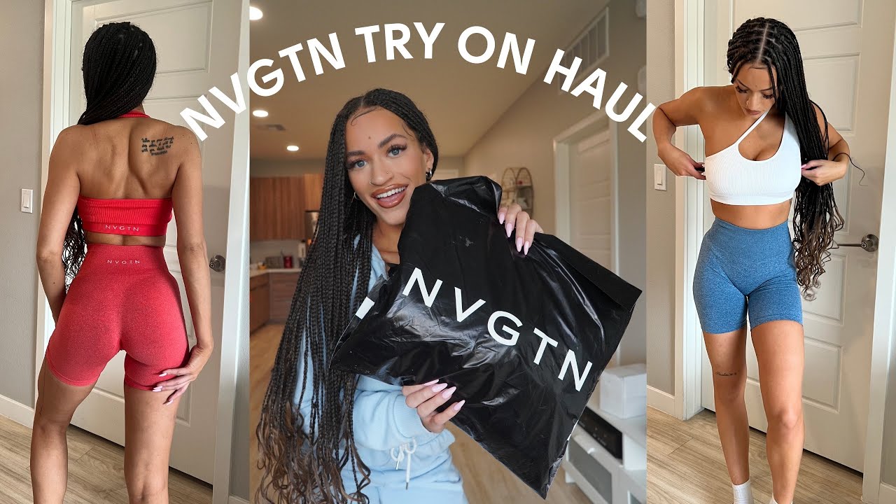 NVGTN TRY ON HAUL | *unbox with me* - YouTube