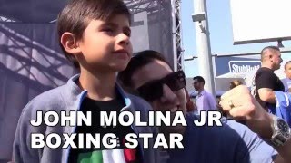 JOHN MOLINA JR ON FIGHTING RUSLAN PROVODNIKOV EsNews Boxing