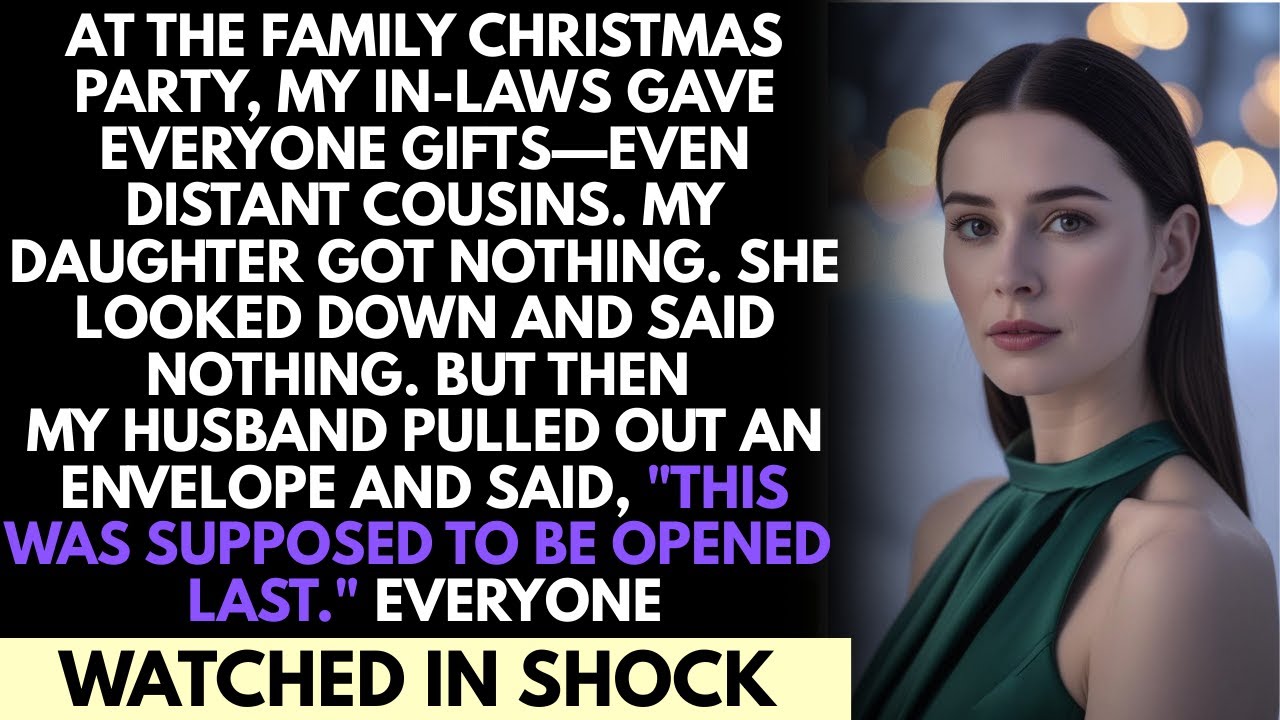 They Gave Every Kid a Gift Except My Daughter. Then My Husband Pulled Out an Envelope