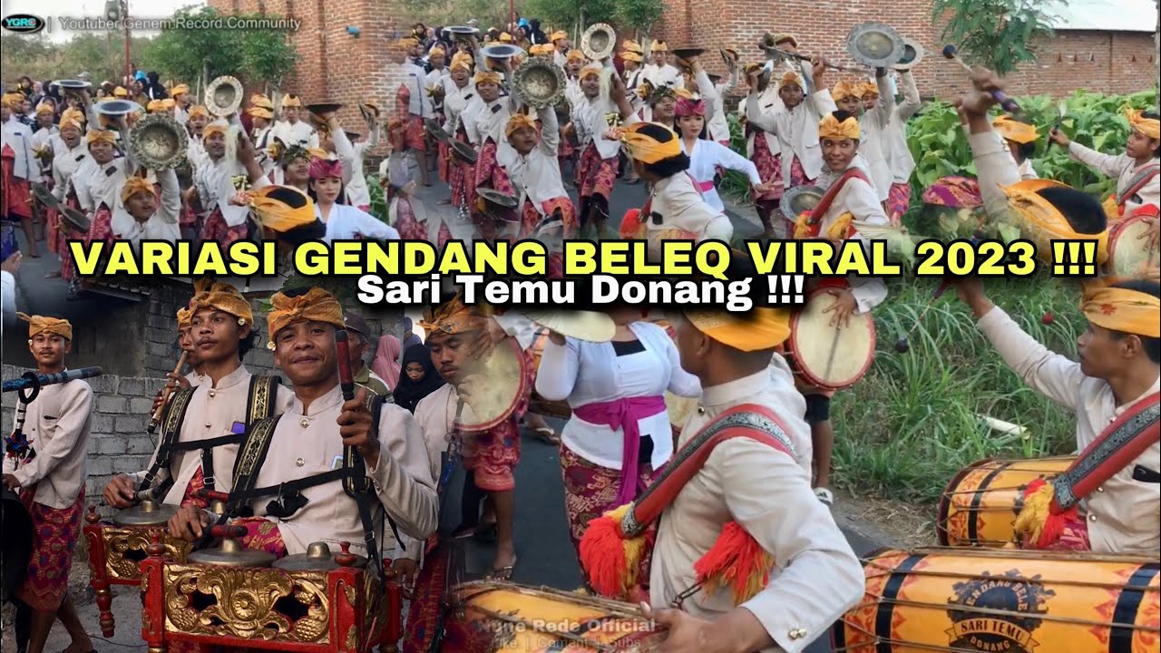 VARIASI VIRAL 2023 VERSI GENDANG BELEQ SARI TEMU DONANG - YouTube