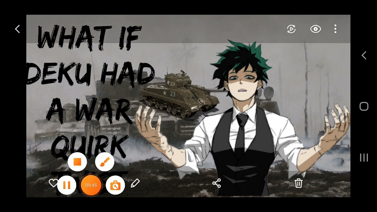 what if deku had a war quirk part 3