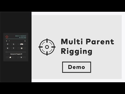 After Effects Script - Multi Parent Rigging - Demo