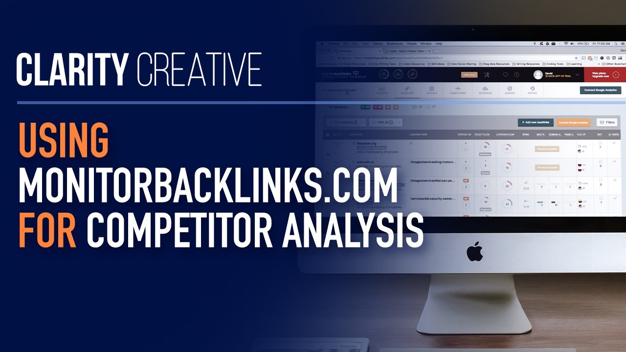 Using MonitorBacklinks.com for Competitor Analysis