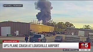 At least 7 killed in UPS plane crash at Louisville airport