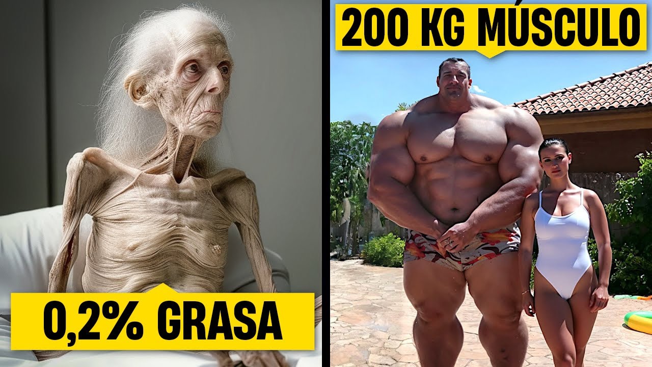 8 Personas reales con medidas corporales que parecen imposibles