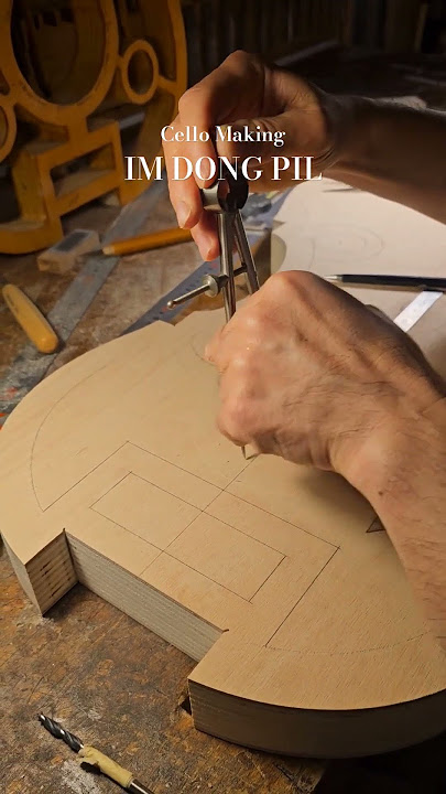 cello making film 🎥 Violin Maker IM DONG PIL workshop in Cremona Italy.현악기 제작가 임동필의 크레모나 공방에서 첼로 제작