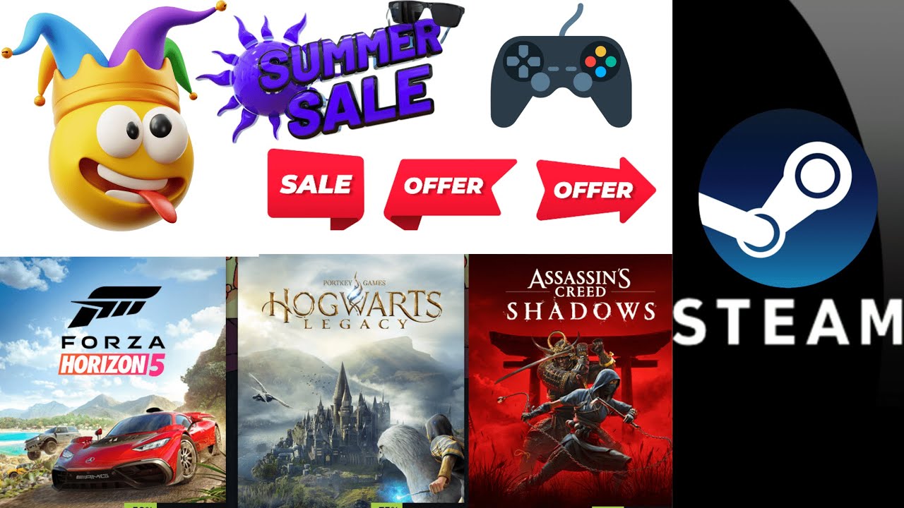 STEAM SUMMER SALE 2025 BEST DEALS ON STEAM🎮AWESOME PC GAME DEALS - YouTube